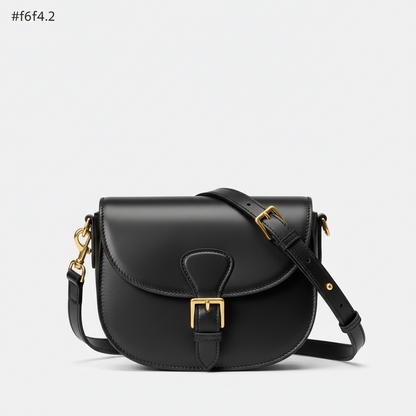 Caramel Luxe Saddle Bag