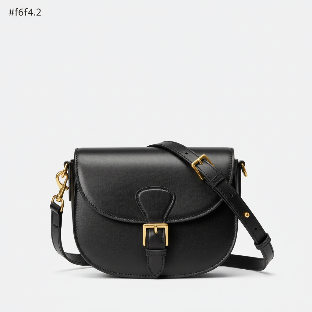 Caramel Luxe Saddle Bag