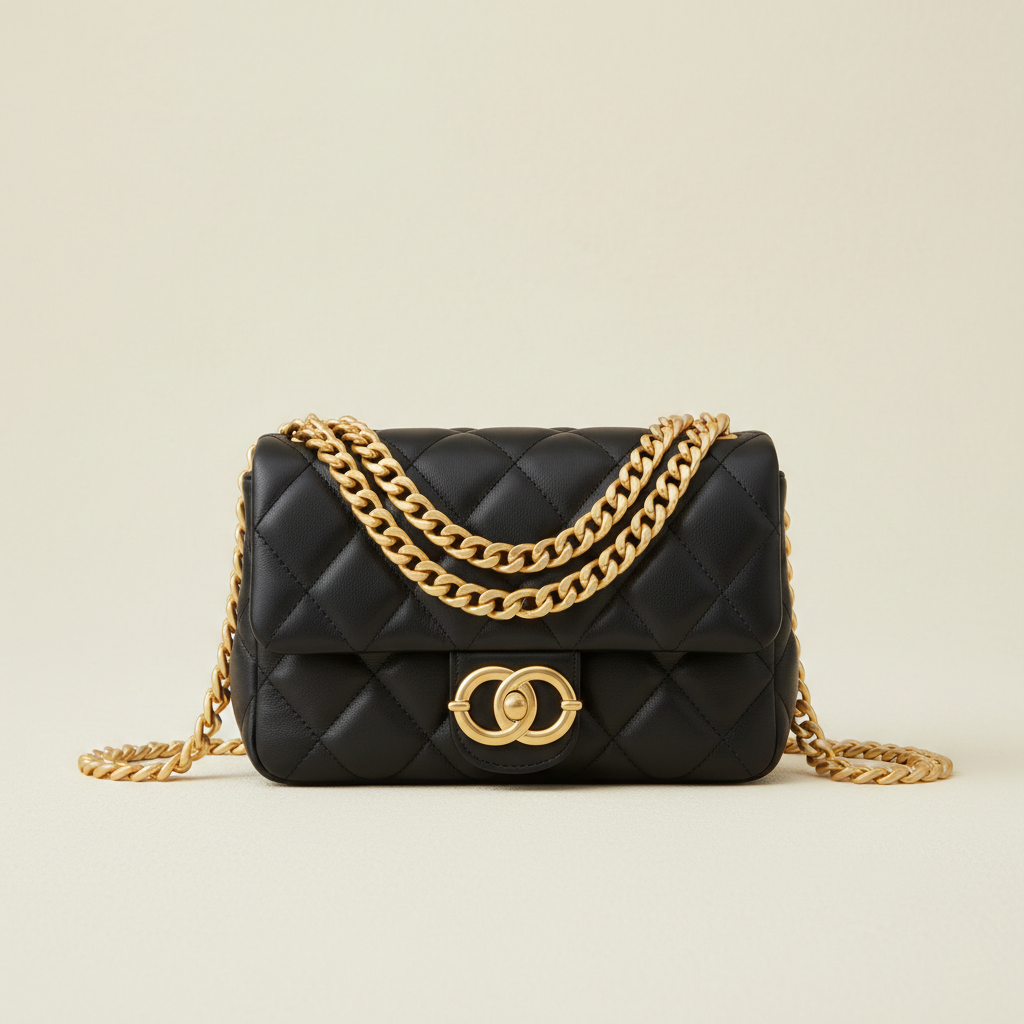 Champagne Gold Chain Bag