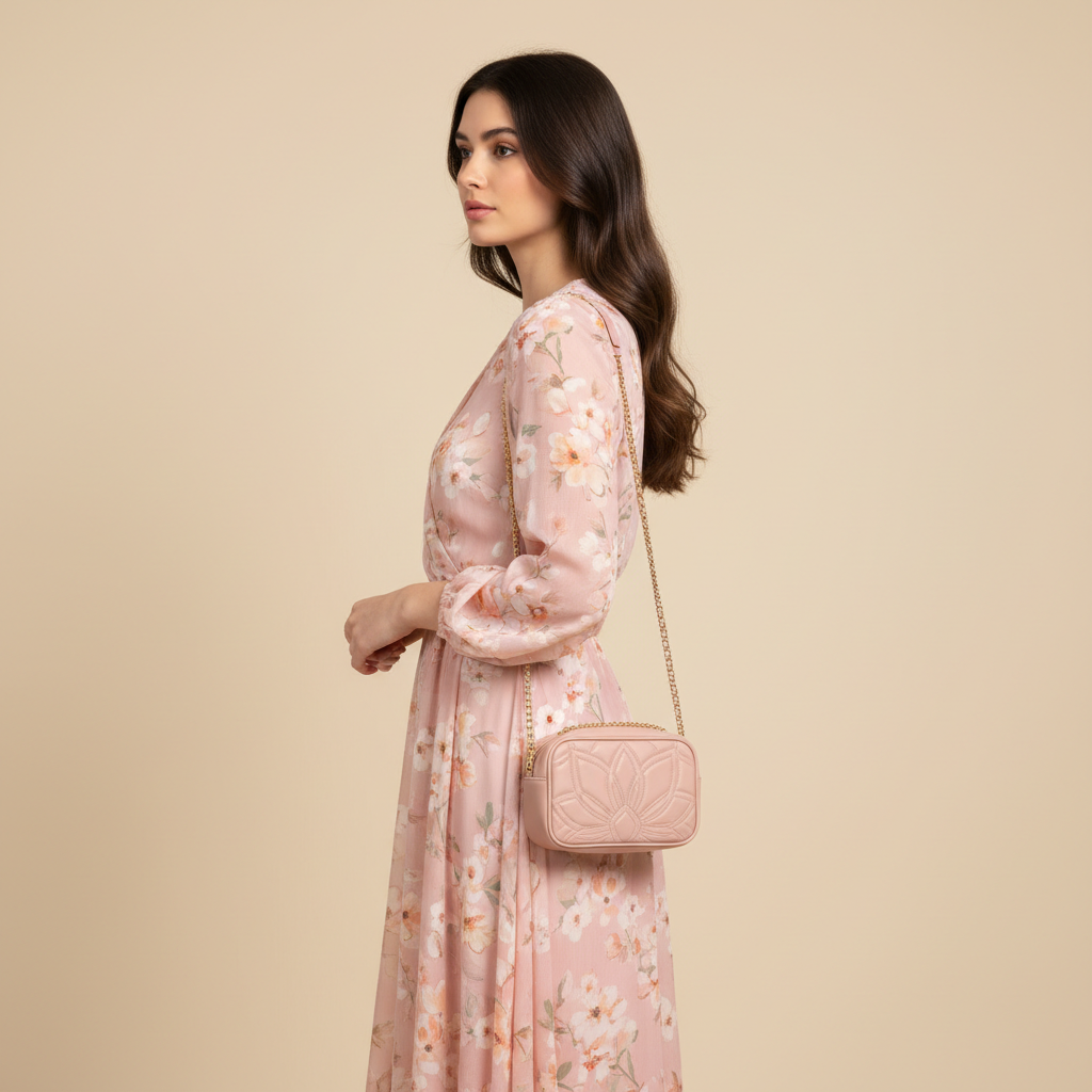 Blush Petal Crossbody